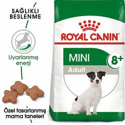 Royal Canin Mini Adult 8+ Küçük Irk Yaşlı Köpek Maması 2 Kg - Thumbnail