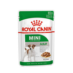 Royal Canin Köpek Mamaları - Royal Canin Mini Adult Pouch Yetişkin Köpek Konservesi 6 Adet 85 Gr 
