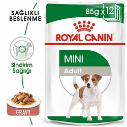 Royal Canin Mini Adult Pouch Yetişkin Köpek Konservesi 85 Gr - Thumbnail