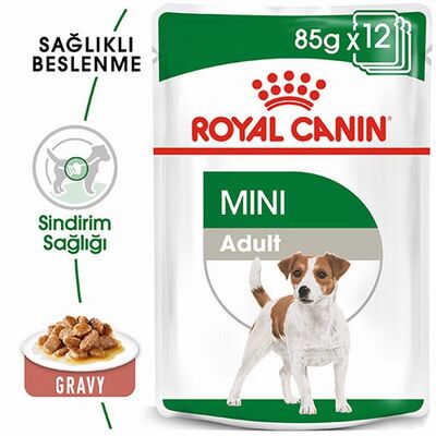 Royal Canin Mini Adult Pouch Yetişkin Köpek Konservesi 85 Gr 