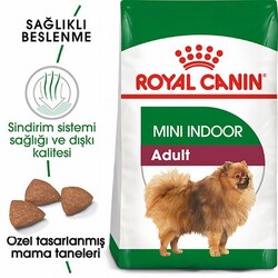 Royal Canin Mini İndoor Adult Küçük Irk Yetişkin Köpek Maması 1,5 Kg - Thumbnail