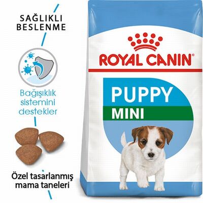 Royal Canin Mini Puppy Küçük Irk Yavru Köpek Maması 2 Kg+2 Adet Pouch Hediye 