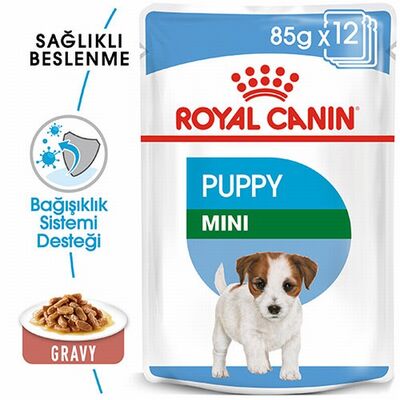 Royal Canin Mini Puppy Pouch Yavru Köpek Konservesi 12 Adet 85 Gr 