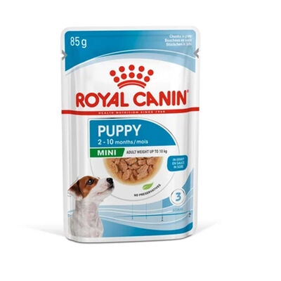 Royal Canin Mini Puppy Pouch Yavru Köpek Konservesi 6 Adet 85 Gr 