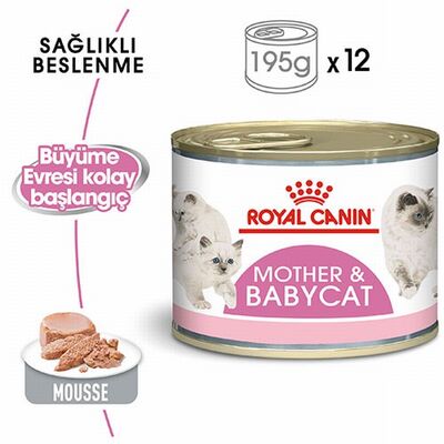 Royal Canin Mother Babycat Pate Yavru Kedi Konservesi 6 Adet 195 Gr 