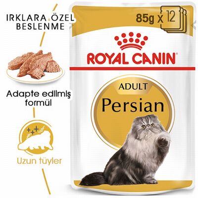 Royal Canin Persian Adult Pouch Yetişkin Kedi Konservesi 85 Gr 