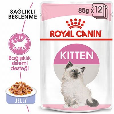 Royal Canin Pouch Kitten Jelly Yavru Kedi Konservesi 12 Adet 85 Gr 