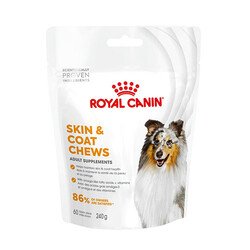 Royal Canin Skin Coat Chews Deri ve Tüy Sağlığını Destekleyen Yetişkin Köpek Ödül Maması 240 Gr - Thumbnail