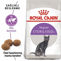 Royal Canin Sterilised 37 Kısırlaştırılmış Kedi Maması 4 Kg - Thumbnail