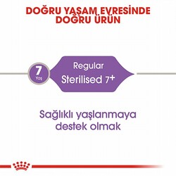 Royal Canin Sterilised 7+ Kısırlaştırılmış Yaşlı Kedi Maması 3,5 Kg - Thumbnail
