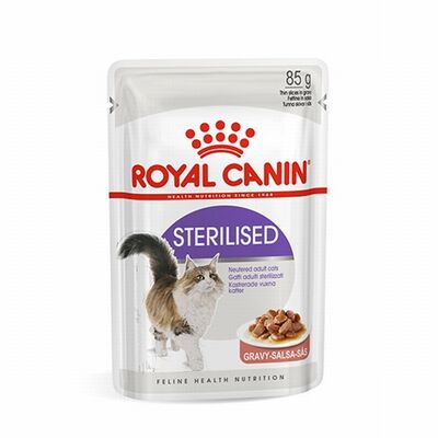 Royal Canin Sterilised Gravy Pouch Kısırlaştırılmış Kedi Konservesi 85 Gr 