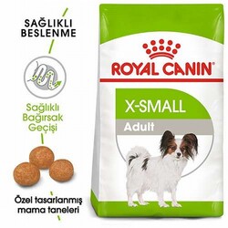 Royal Canin X Small Adult Küçük Irk Yetişkin Köpek Maması 1,5 Kg - Thumbnail