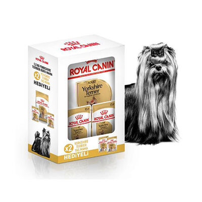 Royal Canin Yorkshire Terrier Adult Yetişkin Köpek Maması 1,5 Kg+2 Adet Pouch 