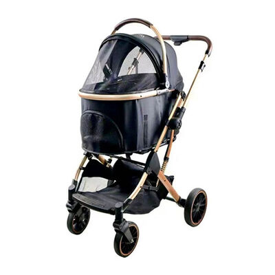 Royalist BC2-G Katlanabilir Kedi Köpek Arabası Siyah 75x48x102 Cm 
