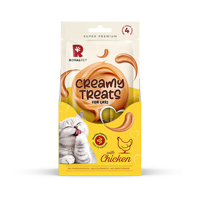 Royalpet Creamy Tavuklu Krema Kedi Ödül Maması 4x14 Gr