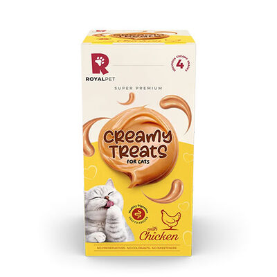 Royalpet Creamy Tavuklu Krema Kedi Ödül Maması 4x14 Gr