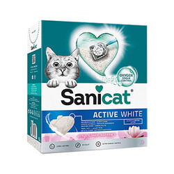 SaniCat - Sanicat Active White Lotus Flower Kedi Kumu