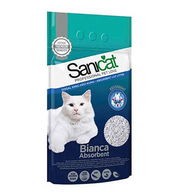 Sanicat Bianca Absorbent Doğal Emici Kedi Kumu