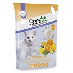 SaniCat - Sanicat Limon Kokulu Silica Kristal Kedi Kumu