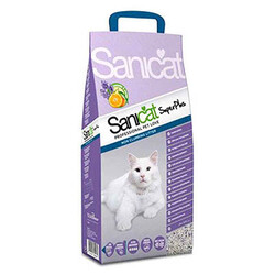 SaniCat - Sanicat Super Plus Lavanta Ve Portakal Kokulu Doğal Kedi Kumu