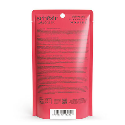 Schesir After Dark Pouch Tavuklu ve Sığır Etli Tahılsız Yetişkin Kedi Konservesi 12 Adet 80 Gr 