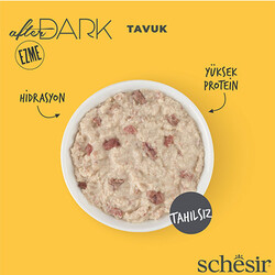 Schesir After Dark Pate Tavuk Etli Tahılsız Yetişkin Kedi Konservesi 80 Gr - Thumbnail