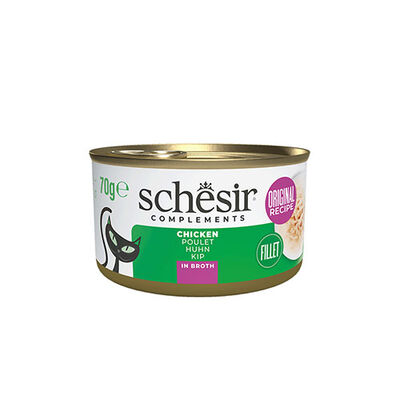Schesir Jelly Ton ve Orfoz Balıklı Yetişkin Kedi Konservesi 70 Gr 