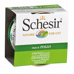 Schesir - Schesir Tavuklu Jelly Yetişkin Kedi Konservesi 6 Adet 85 Gr 