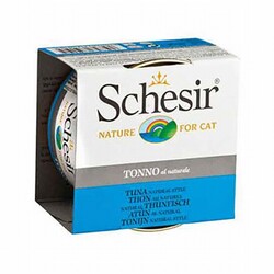 Schesir - Schesir Ton Balıklı Soslu Yetişkin Kedi Konservesi 6 Adet 85 Gr 