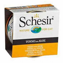Schesir - Schesir Ton Balıklı ve Aloe Veralı Jelly Yetişkin Kedi Konservesi 85 Gr 