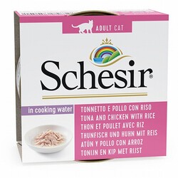 Schesir - Schesir Ton Balıklı ve Tavuklu Yetişkin Kedi Konservesi 85 Gr 