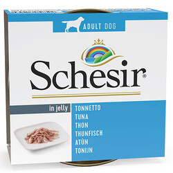 Schesir Ton Balıklı Jelly Yetişkin Köpek Konservesi - Thumbnail