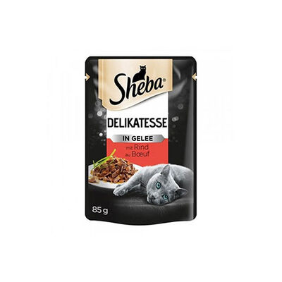 Sheba Pouch Sığır Etli Yetişkin Kedi Konservesi 85 Gr 