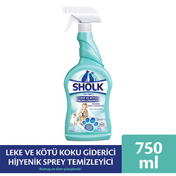 Sholk - Sholk Hijyenik Leke ve Koku Giderici Sprey Temizleyici