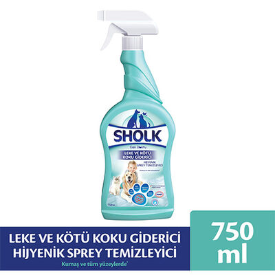 Sholk Hijyenik Leke ve Koku Giderici Sprey Temizleyici