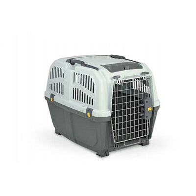 Skudo-2 Iata Tekerleksiz Plastik Kedi ve Köpek Taşıma Kafesi 55x36x35 Cm 