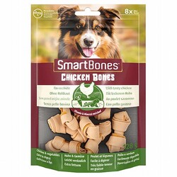 Smart Bones - SmartBones Tavuklu Düğüm Köpek Ödül Kemiği Mini 128 Gr 