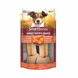 Smart Bones - SmartBones Tavuklu Tatlı Patatesli Medium Düğüm Kemik Köpek Ödülü 2'li 158 Gr 