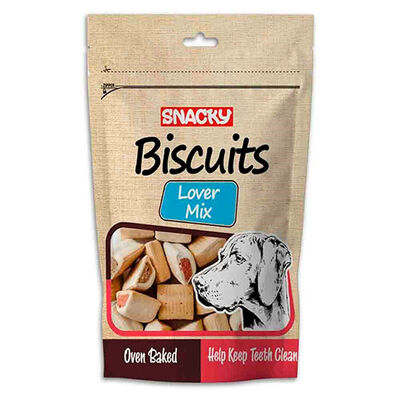 Snacky Lover Mix Köpek Ödül Bisküvisi 200 Gr 