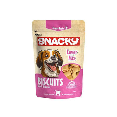 Snacky Lover Mix Köpek Ödül Bisküvisi 200 Gr 
