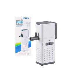 Sobo - Sobo AQ-500F Yeni Nesil Akvaryum İç Filtre 6 W 500 Lt/h 