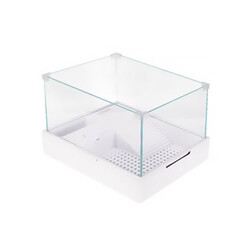 Sobo - Sobo Filtreli Lambalı Cam Kaplumbağa Bahçesi 40x29x25 Cm 