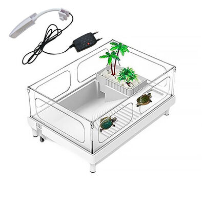 Sobo Plastik Kaplumbağa Bahçesi Lambalı 38x27x18 Cm 