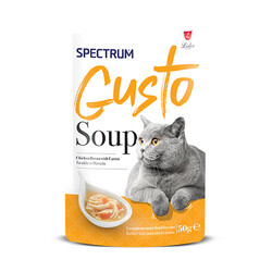 Spectrum - Spectrum Gusto Tavuklu ve Havuçlu Kedi Çorbası 50 Gr 