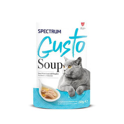 Spectrum - Spectrum Gusto Ton Balıklı ve Balkabaklı Kedi Çorbası 50 Gr 