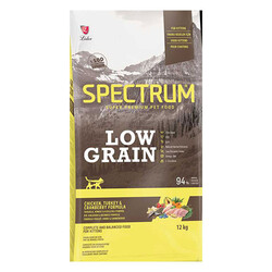 Spectrum - Spectrum Tavuklu Hindili ve Kızılcıklı Düşük Tahıllı Yavru Kedi Maması 12 Kg 