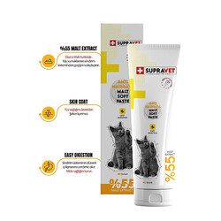 Supravet - Supravet Anti Hairball Tüy Yumağı Önleyici Kedi Malt Macunu 30 Gr 