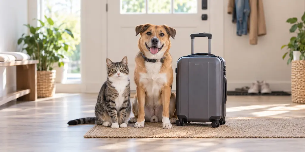 Tatile Giderken Kedi veya Köpek Evde Yalnız Kalır mı? Bakıcı mı Pansiyon mu?