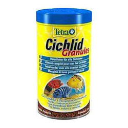 Tetra - Tetra Cichlid Granules Balık Yemi 500 Ml