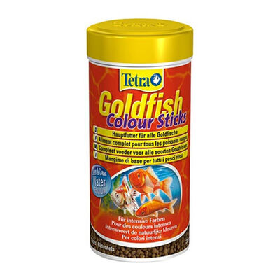 Tetra Goldfish Colour Sticks Renklendirici Japon Balığı Granül Yem 250 Ml 